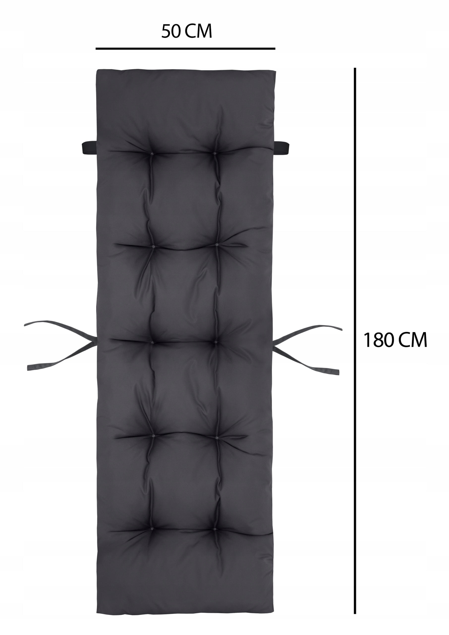 WATERPROOF CUSHION FOR GARDEN LOUNGER HIKING BEACH CHAIR THICK Cushion thickness 12 cm