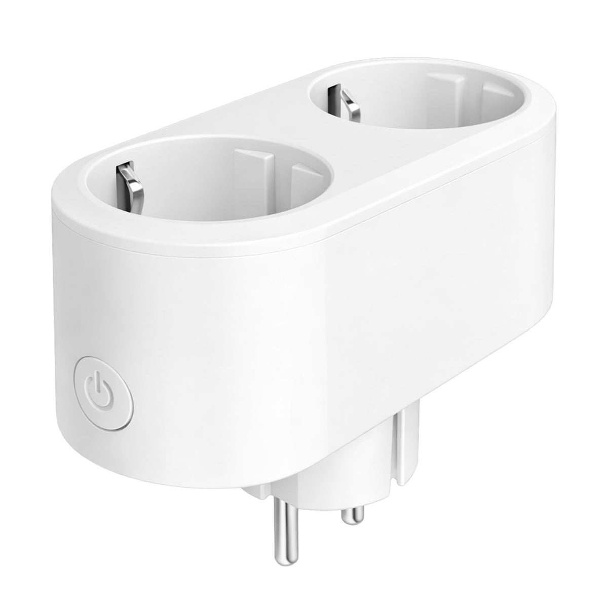 WATTMETER TIMER TUYA SMART WiFi SMART SOCKET DUAL Manufacturer code Inteligentne Gniazdko DOUBLE SMART PLUG WiFi
