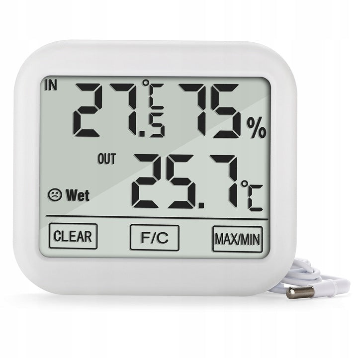 WEATHER STATION DIGITAL HYGROMETER + BYDGOSZCZ PROBE