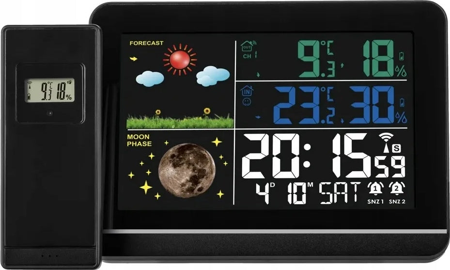 WEATHER STATION LIVARNO BLACK