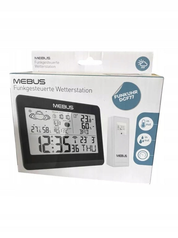 WEATHER STATION MEBUS WITH EXTERNAL SENSOR