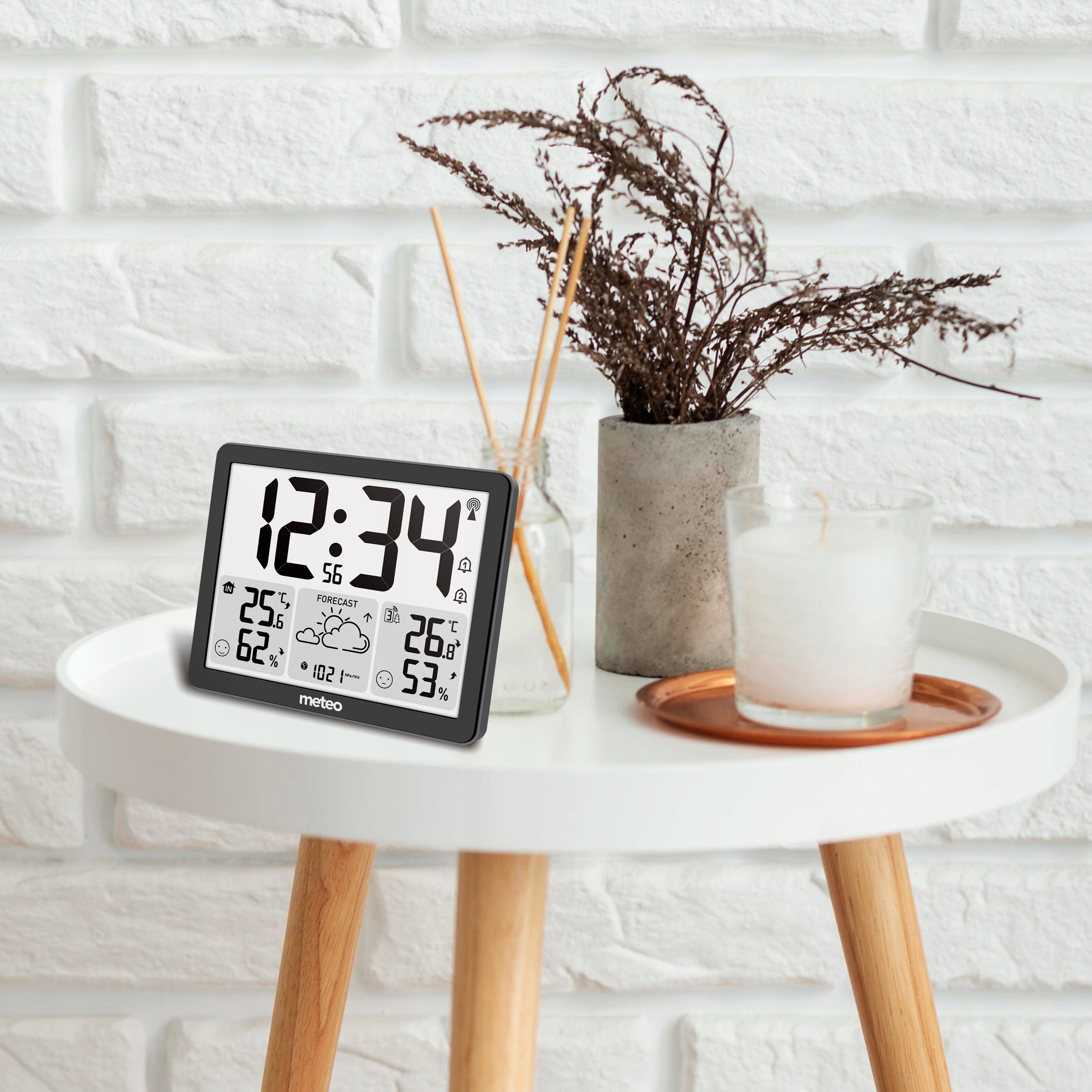 WEATHER STATION METEO SP201 WITH WEATHER SCREEN LCD WIRELESS SENSOR Manufacturer code SP201