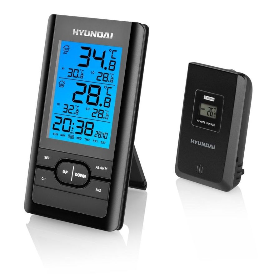 WEATHER STATION METEO WITH DCF HYUNDAI 1070 B