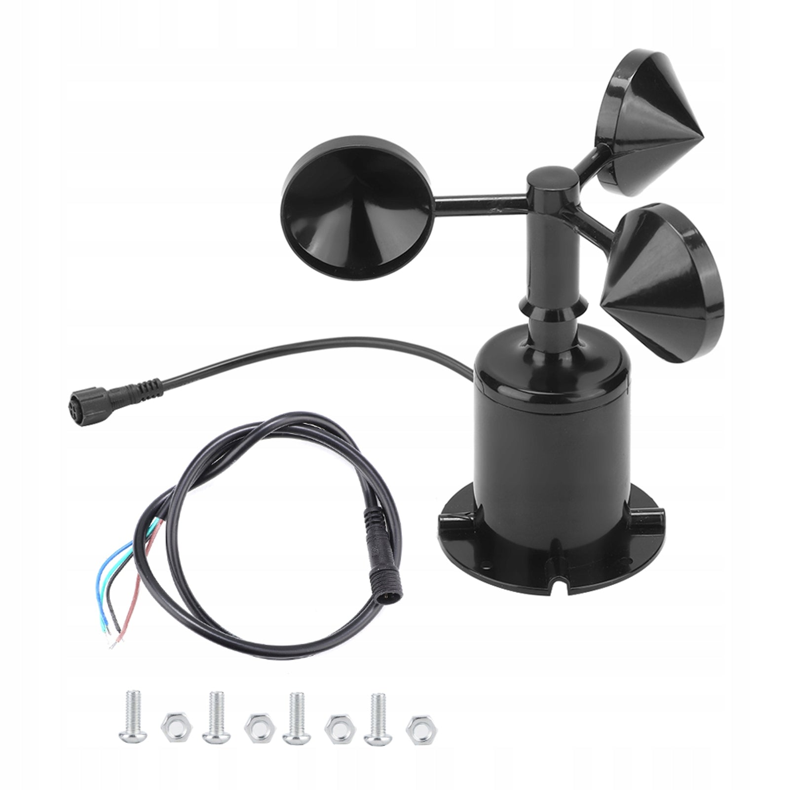 WEATHER STATION WIND SPEED SENSOR WIND METER 3 CUPS