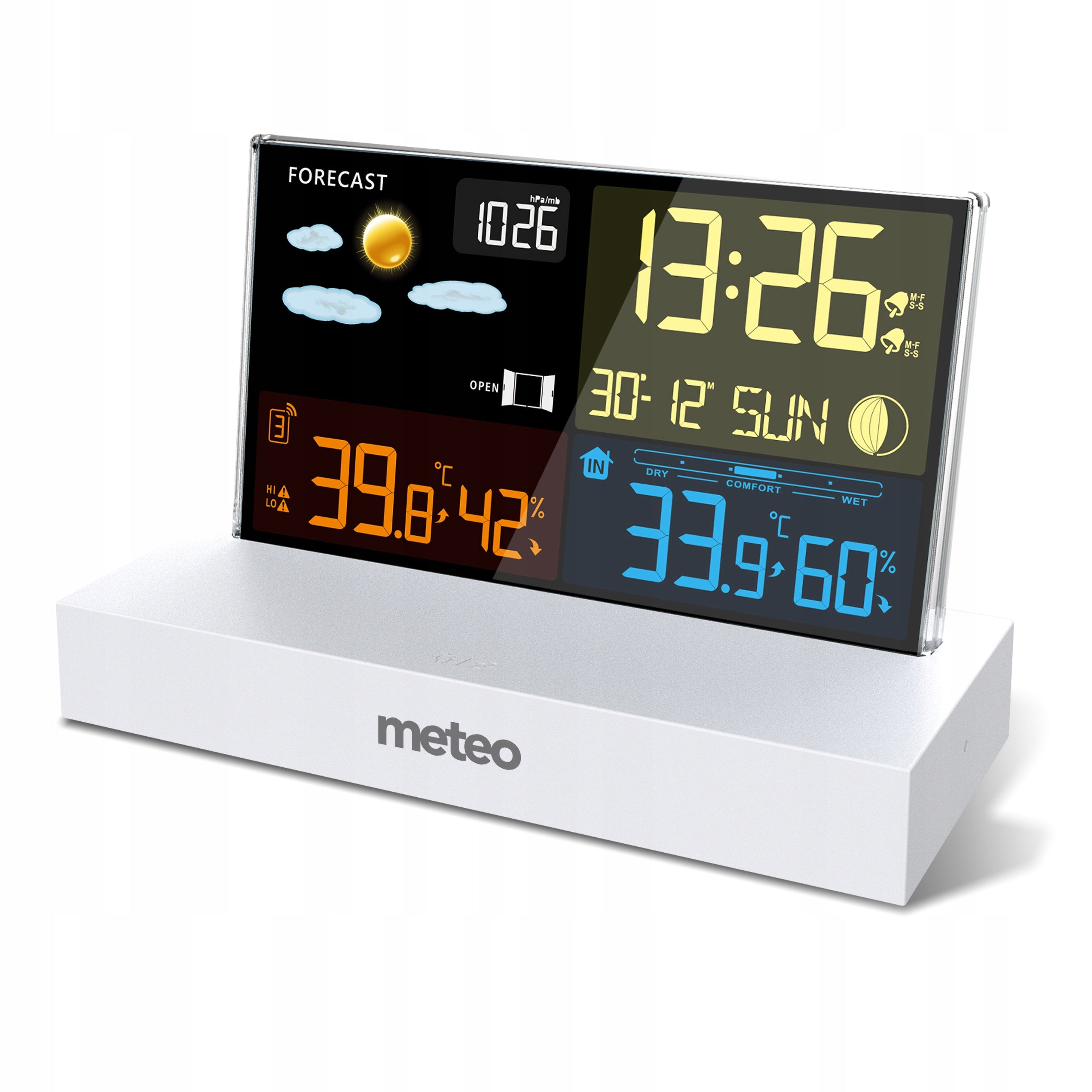 WEATHER STATION WITH DCF METEO SP110 B WEATHER Brand Meteo
