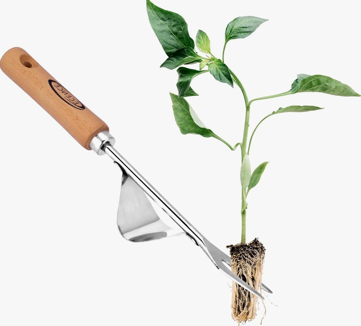 WEED CUTTER HANDHELD GARDEN BURNER SANDED WOOD STEEL