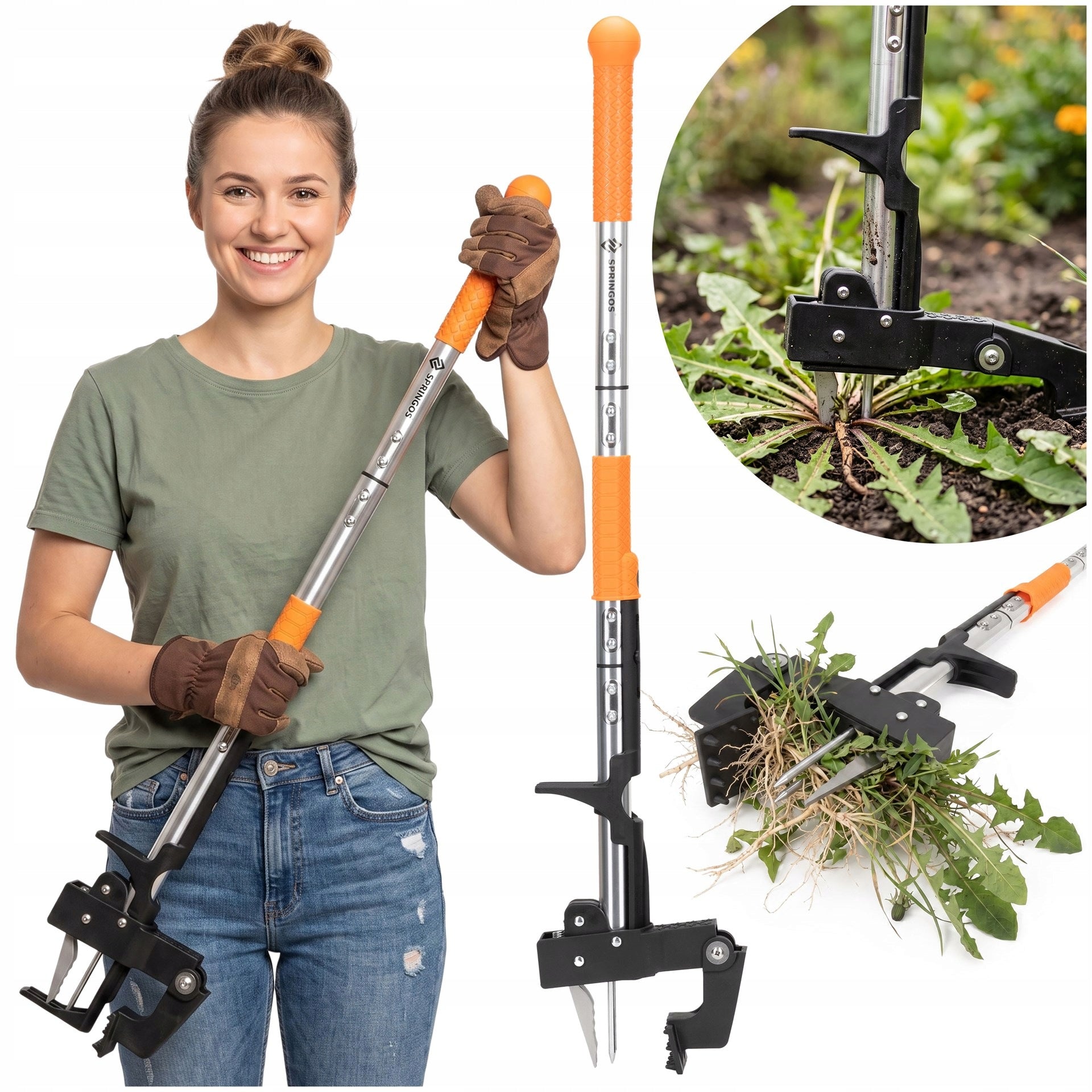 WEED PICKER REMOVAL Garden PULL-OUT WEEDING CUTTER