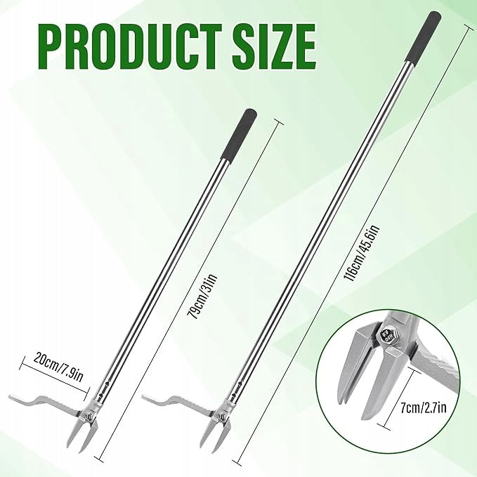 WEED PULLER TELESCOPIC ADJUSTABLE GARDEN CUTTER METAL STRONG Manufacturer code gw2z
