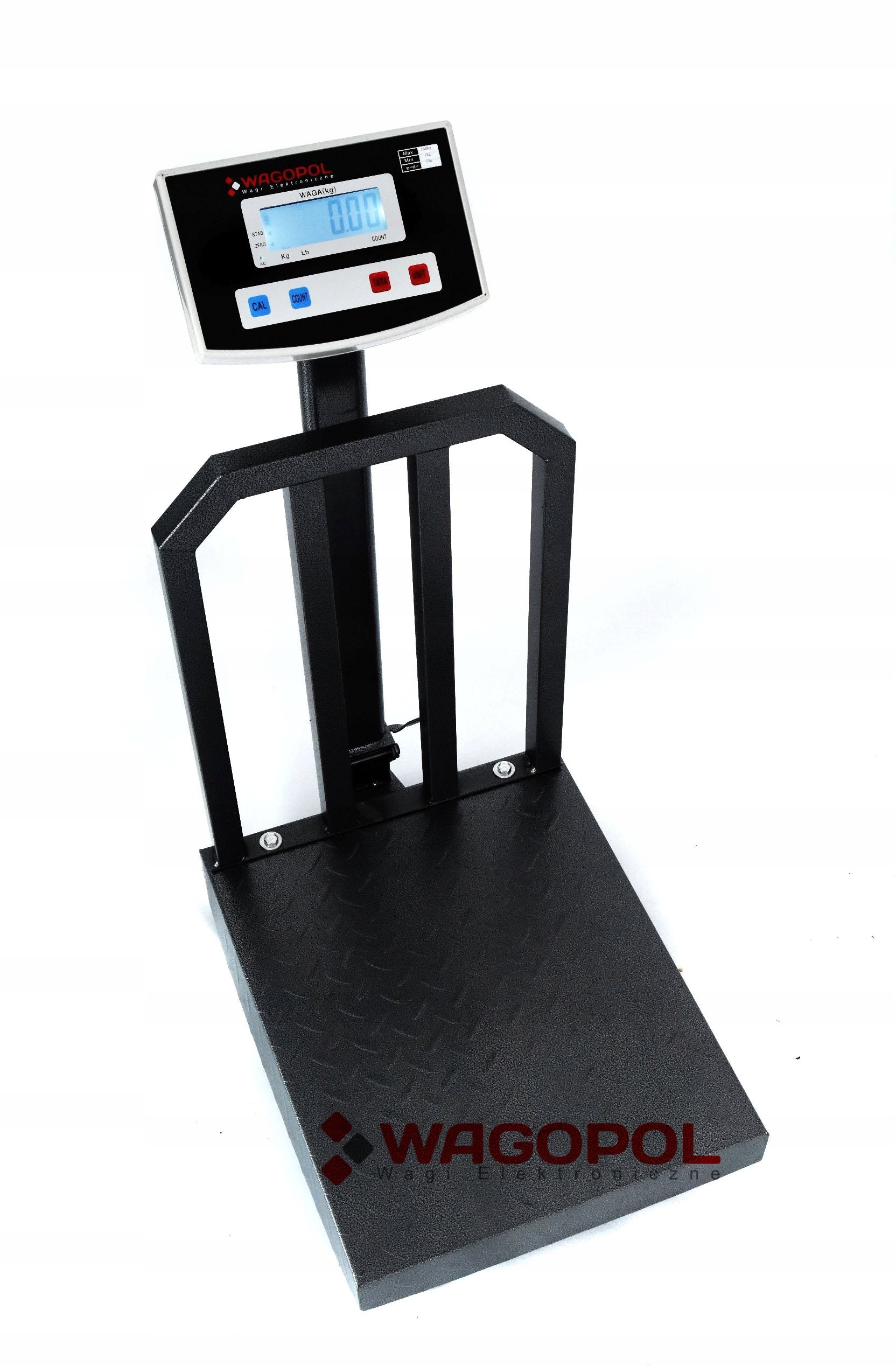 WEIGHT 150KG / 10g ELECTRONIC 50x40cm STORAGE GASTRONOMIC SHOP Additional information auto-off option tare function LCD display back light Polish subtitles built-in battery