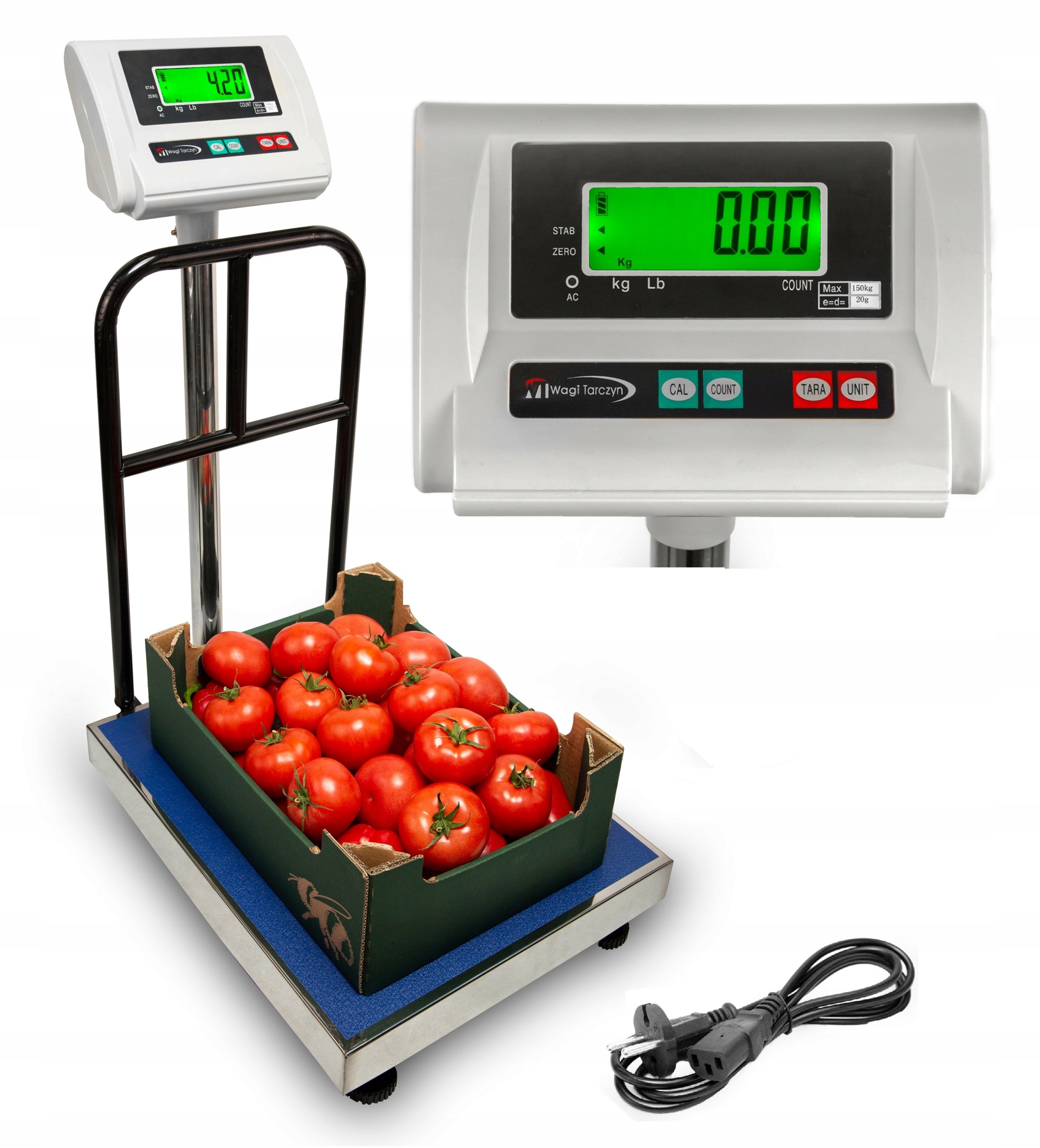 WEIGHT 300KG 20g ELECTRONIC WAREHOUSE SHOP CATERING PLATFORM Manufacturer code Wagi Tarczyn - WT.125