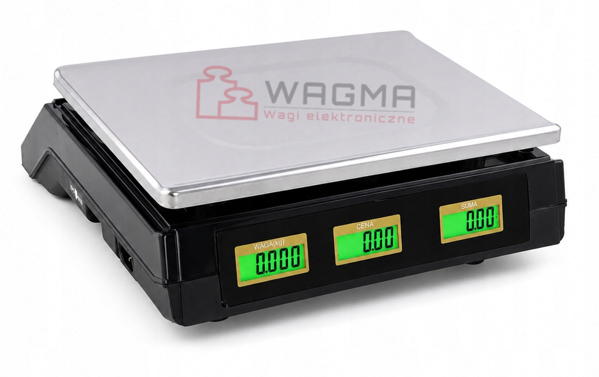 WEIGHT 40 kg / 5g ELECTRONIC SHOP STORAGE GASTRONOMIC BATTERY Scale type store