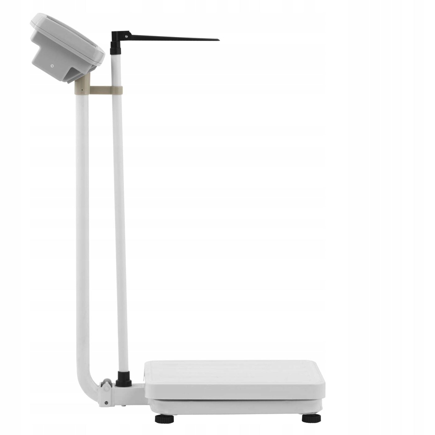 WEIGHT WITH HEIGHT GAUGE - FOR HEIGHT AND WEIGHT - STAINLESS STEEL - 180 KG Scale type platform