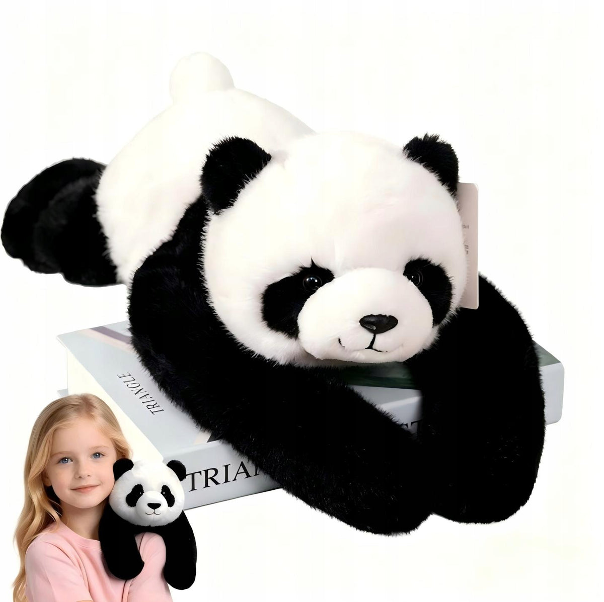 WEIGHTED BEAR PANDA PREGNANT PLUSH TOY THERAPEUTIC ADHD AUTISM 1KG