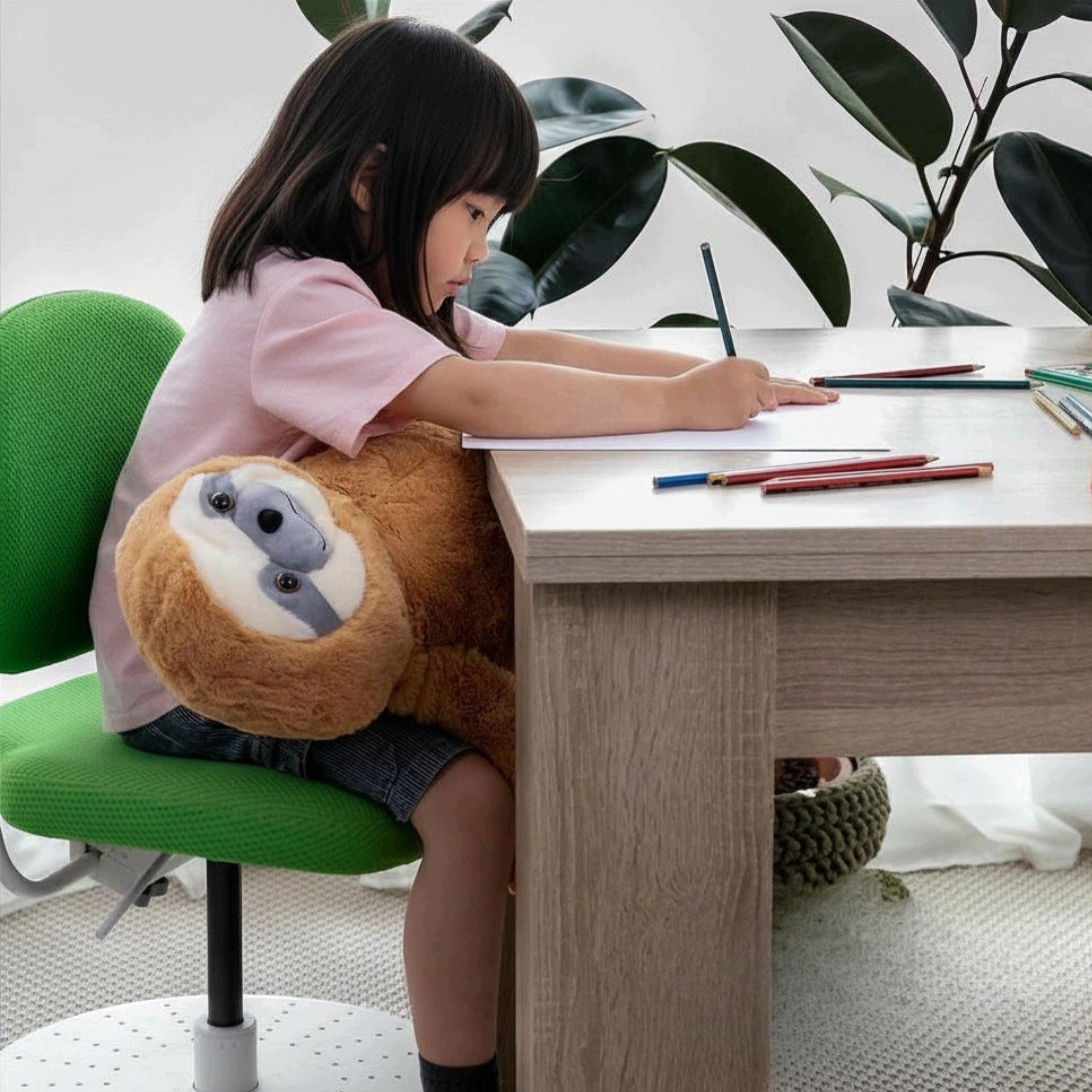 WEIGHTED PLUSH SLOTH PLUSH TOY SENSORY THERAPEUTIC TOY Manufacturer code Maskotka terapeutyczna MIŚ LENIWIEC PLUSZAK