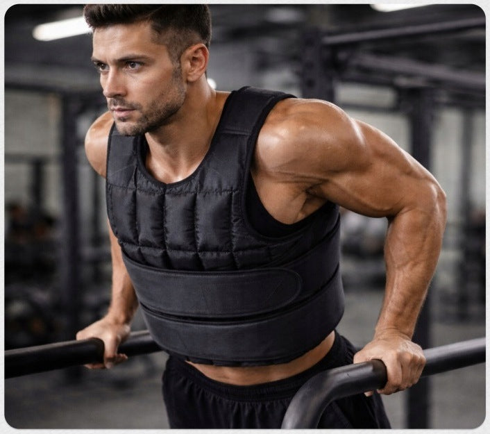 WEIGHTED VEST 20 KG ADJUSTABLE TRAINING LOAD WITH LOAD Brand Artnico