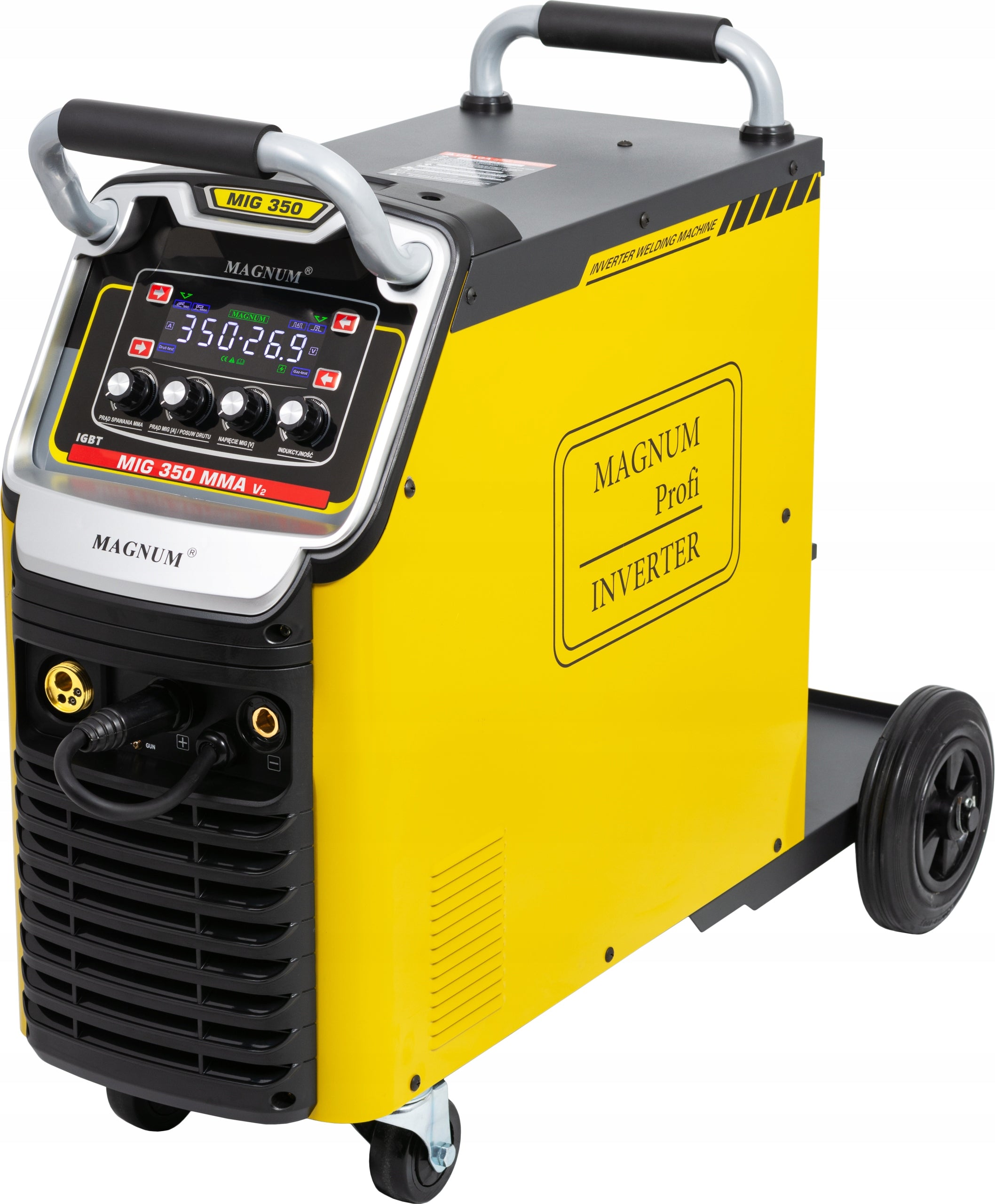 WELDER MIGOMAT MAGNUM MIG 350 MMA 350A 400v INVERTER SEMI-AUTOMATIC MAG Packaging status original