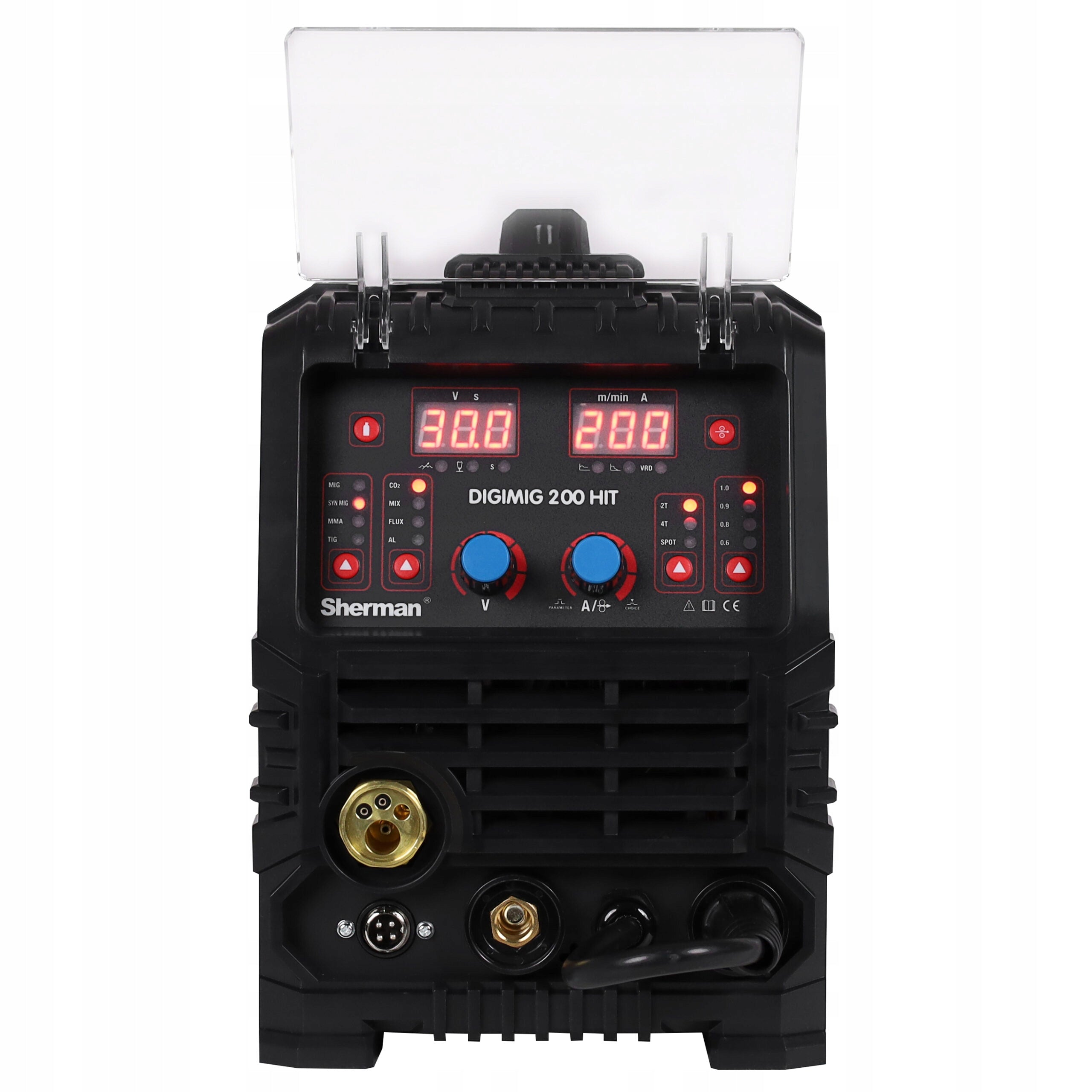 WELDER MIGOMAT MIG MAG Sherman 200A Synergy 2T 4T POINT MMA TIG IGBT Packaging status original