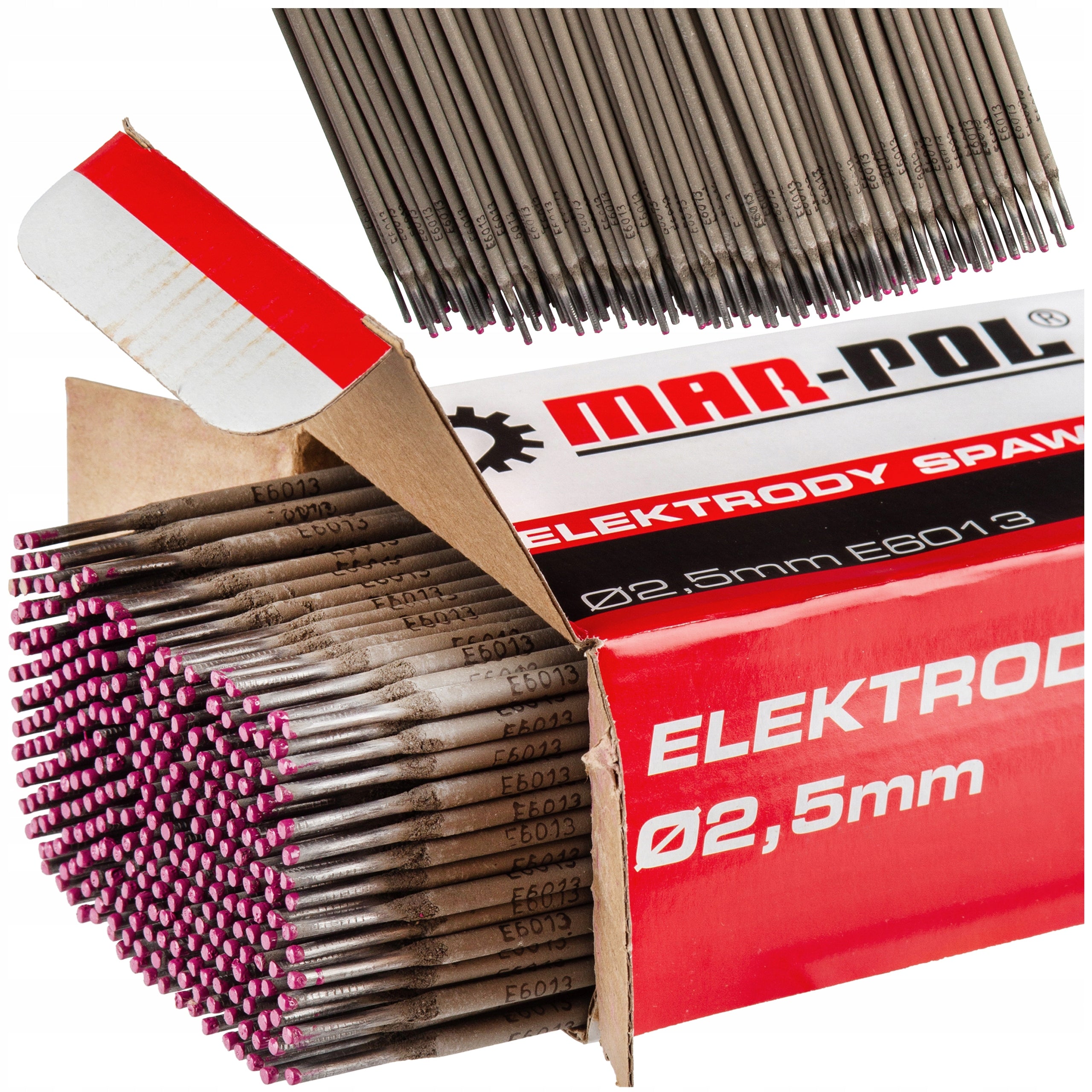 WELDING ELECTRODES 2,5mm 300mm ELECTRODE 5kg RUTILE ELECTRODES MAR-POL