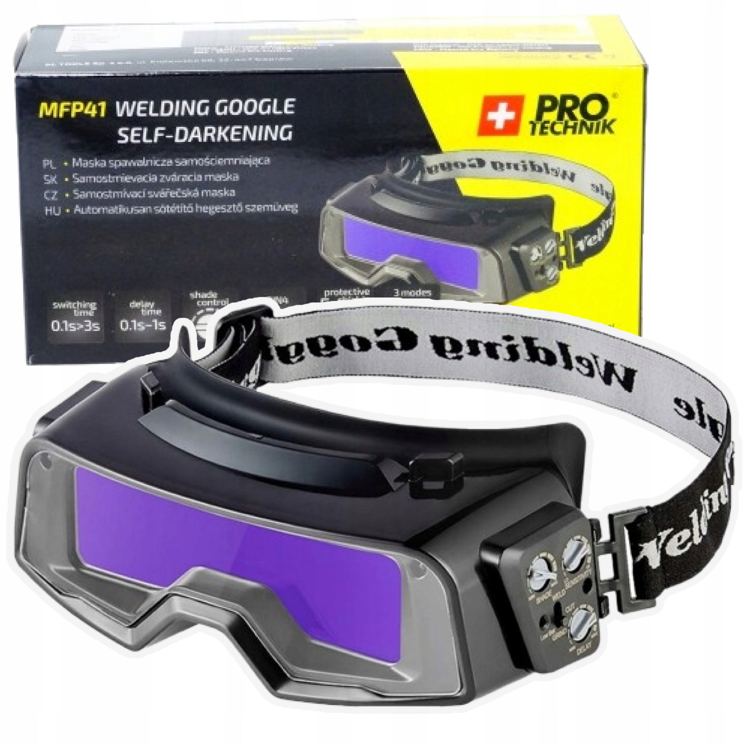 WELDING GOGGLES SAFETY GLASSES SELF-TINTING MASK FOR WELDING FILTER