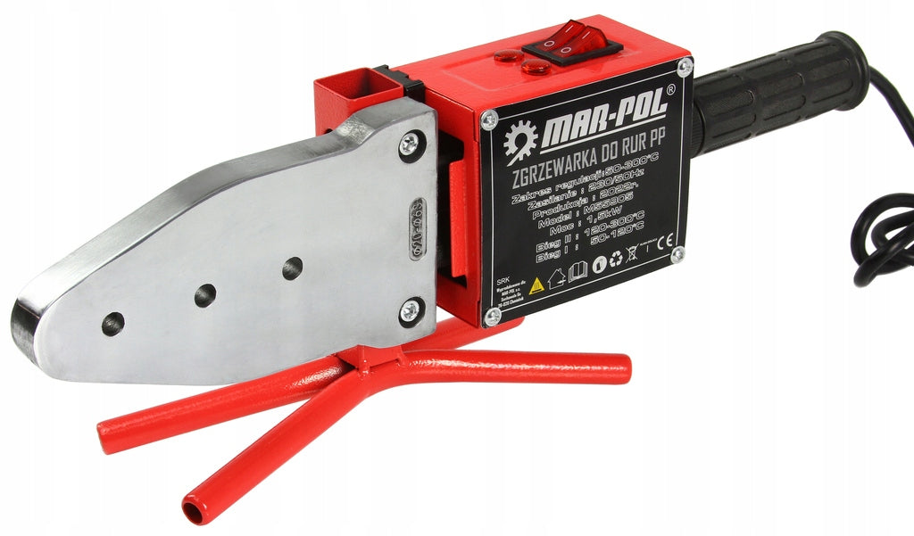 WELDING MACHINE FOR WELDING PIPES PP PVC SET WITH SUITCASE 16-63MM Manufacturer code ZGRZEWARKA ZGRZEWARKI RUR