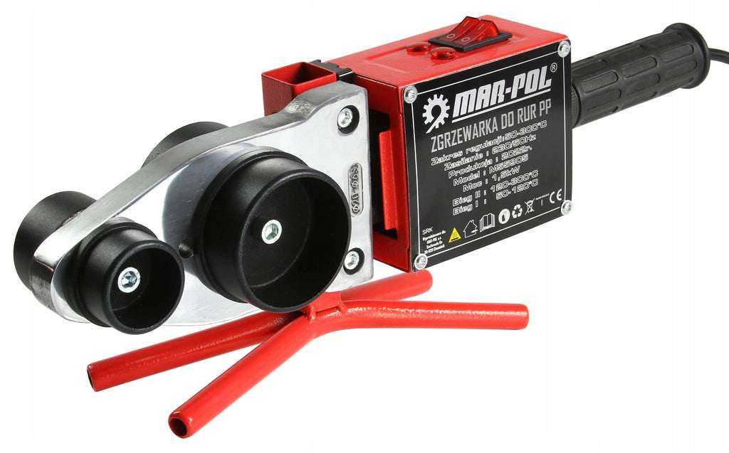 WELDING MACHINE FOR WELDING PIPES PP PVC SET WITH SUITCASE 16-63MM Packaging status original