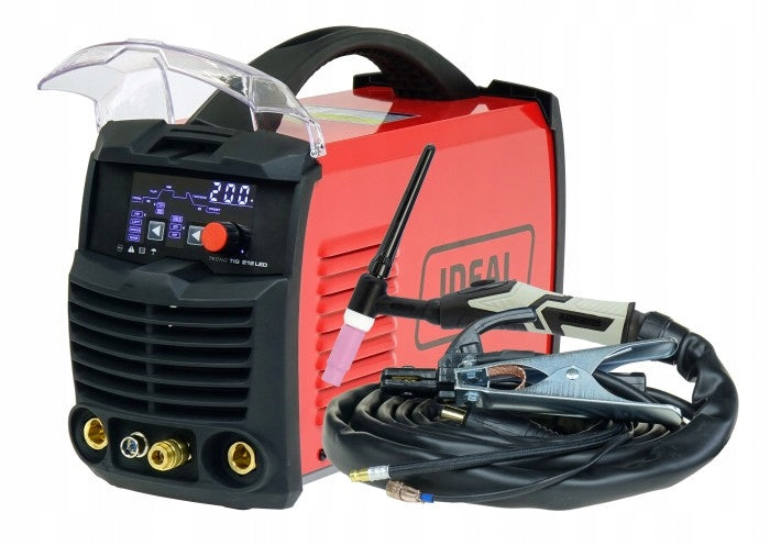 WELDING MACHINE IDEAL TECNO TIG 212 DC PULSE LED MMA TIG