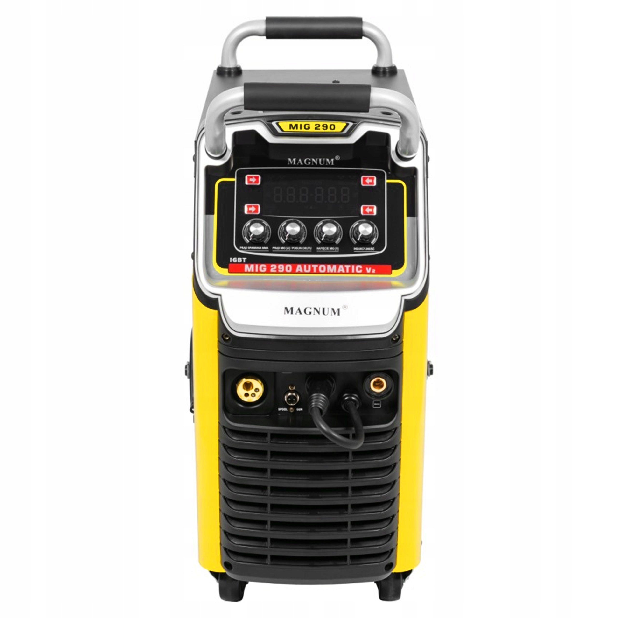 WELDING MACHINE MAGNUM MIG 290 AUTOMATIC V2 230V 400V SOLDERING MMA 4X4 IGBT Manufacturer code U MI 290 AUTO