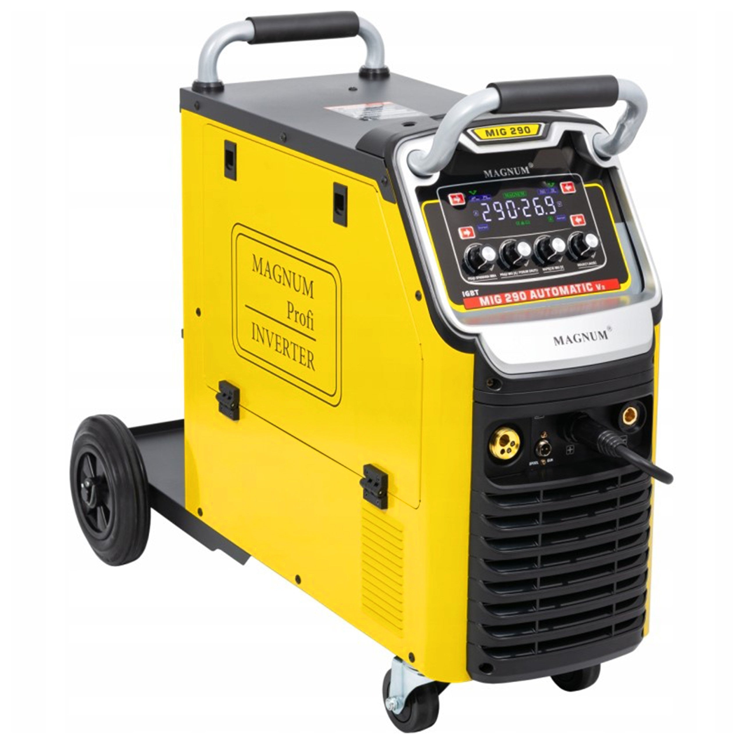 WELDING MACHINE MAGNUM MIG 290 AUTOMATIC V2 230V 400V SOLDERING MMA 4X4 IGBT Packaging status original