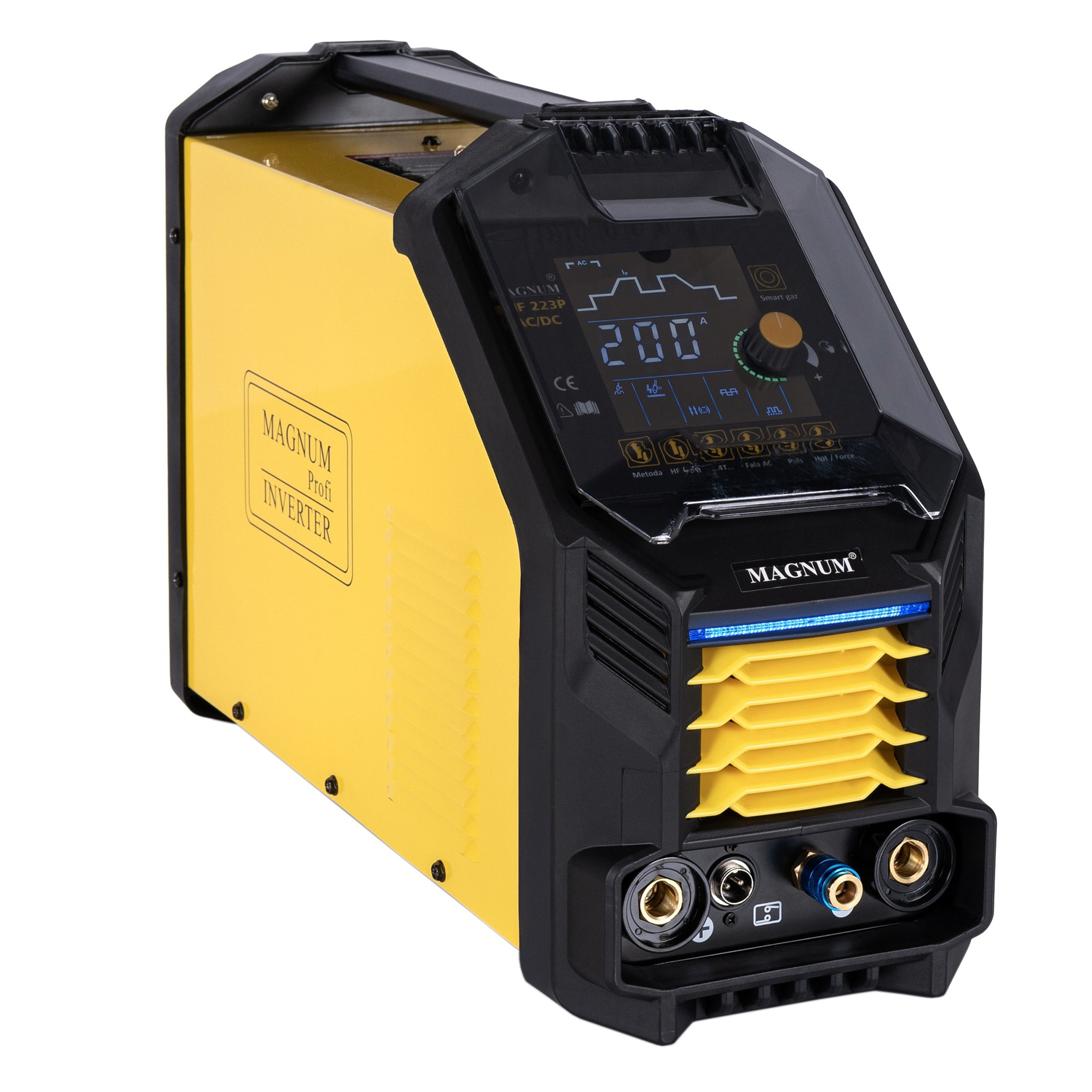 WELDING MACHINE MAGNUM TIG AC DC THF 223P 230V 200A PULSE BI LEVEL MMA LIFT HF SPOT Packaging status original