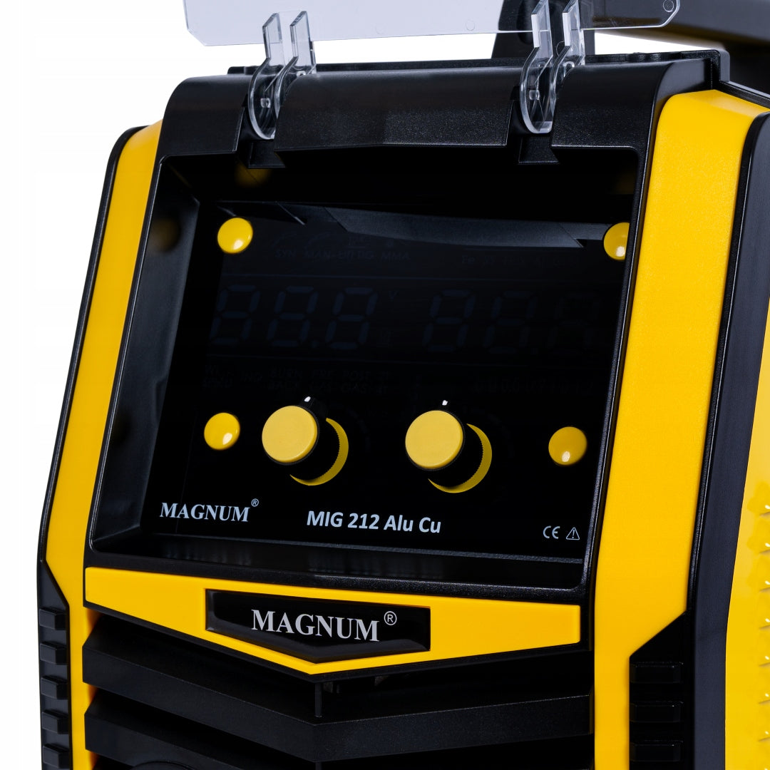 WELDING MACHINE MIGOMAT ALUMINIUM SOLDERING MIG 212 ALU CU SYNERGY MAGNUM TIG Manufacturer code U MI 212AL CU