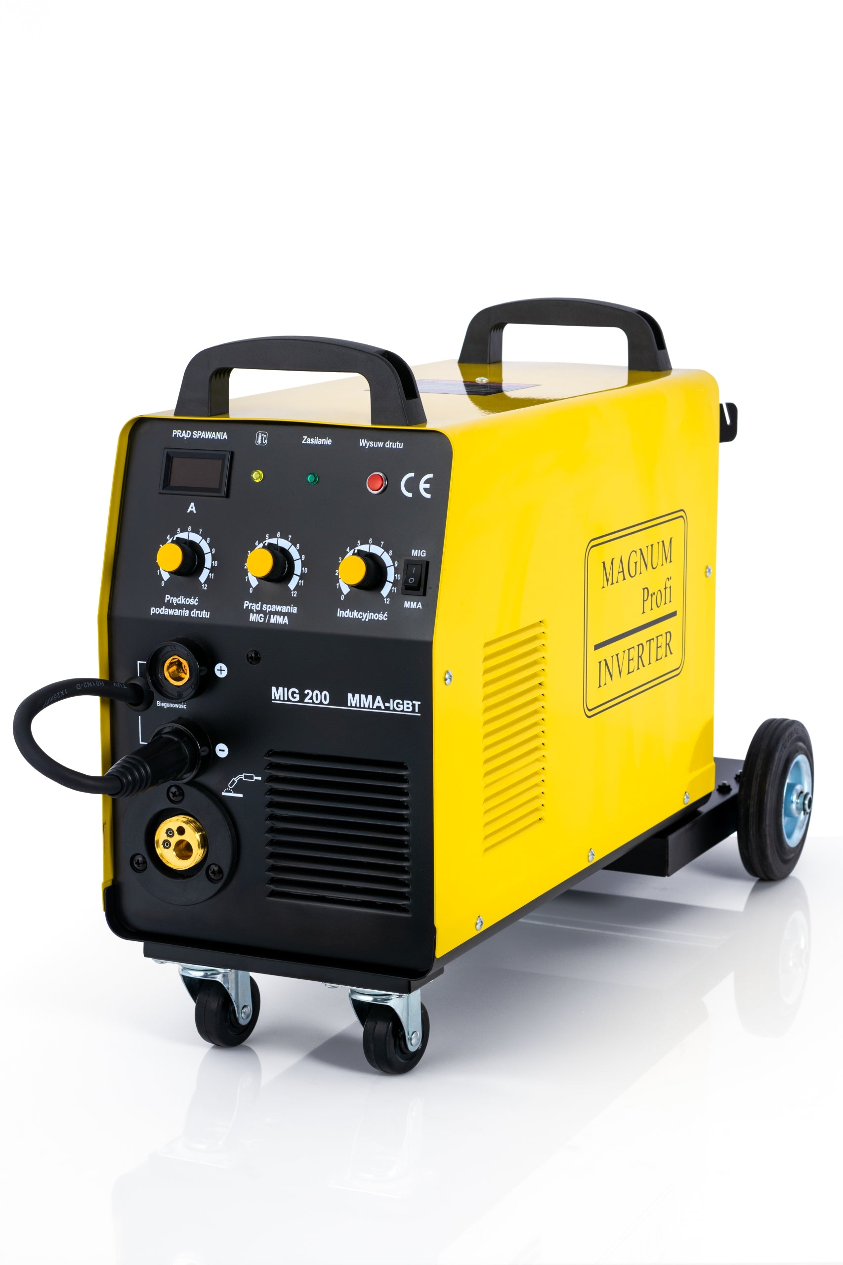 WELDING MACHINE MIGOMAT MAGNUM MIG 200 MMA KN IGBT 230V 200A SOLDERING SET Brand Magnum