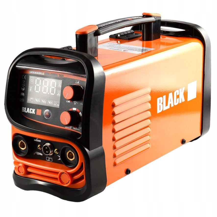 WELDING MACHINE MIGOMAT MIG MAG MMA 250A FLUX BLACK Manufacturer code Spawarka Black