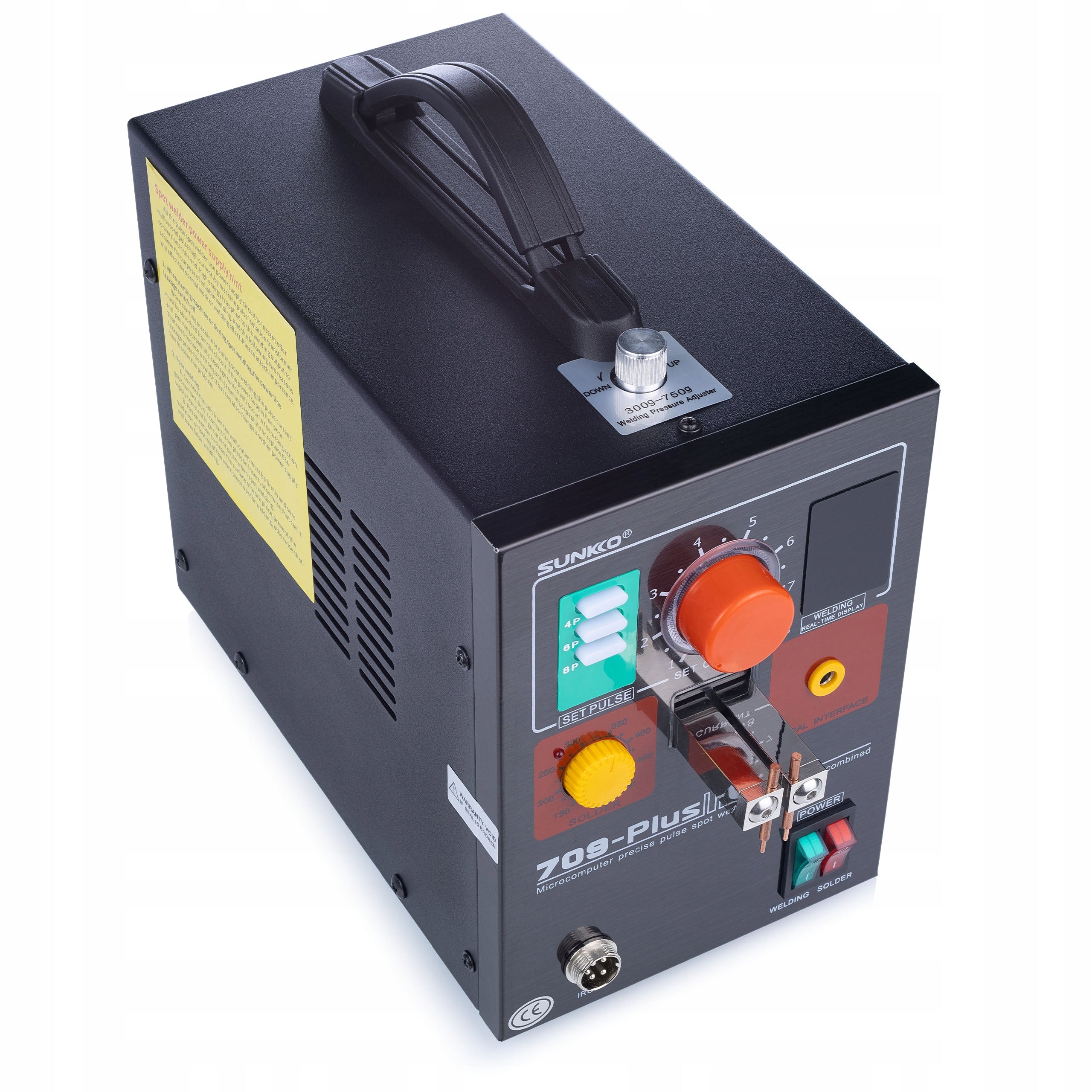 WELDING MACHINE PULSE SPOT WELDING MACHINE CELLS SOLDERING IRON T12 SUNKKO 709 PLUS Brand Rosfix