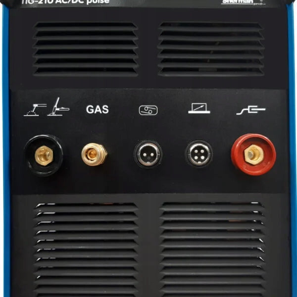 WELDING MACHINE SHERMAN TIG 210 AC/DC PULSE 200A MMA ALUMINIUM Device weight 15 kg