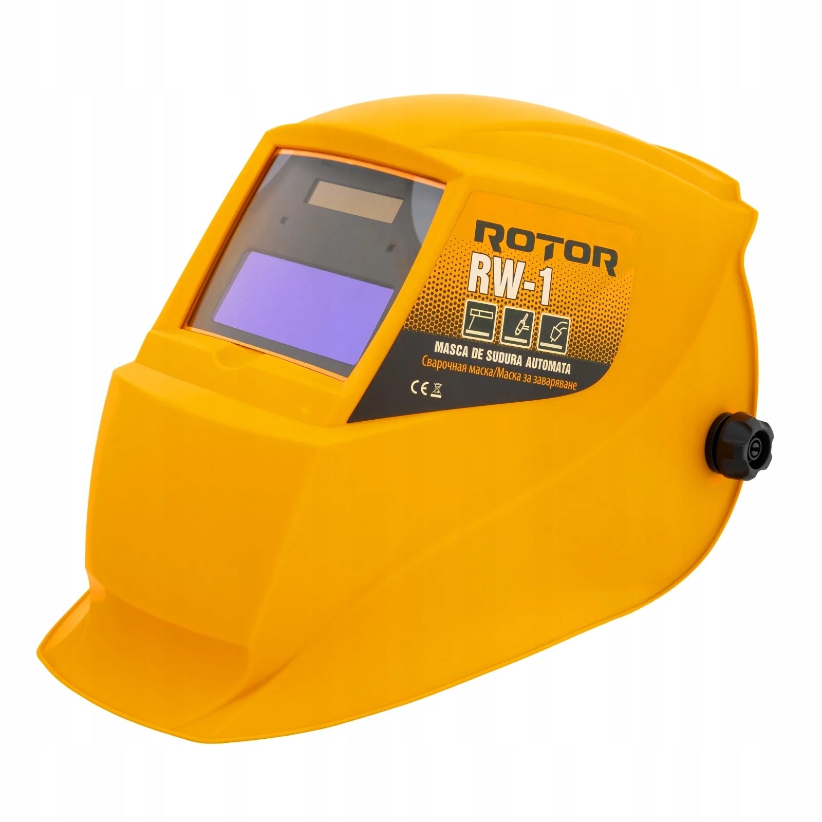 WELDING MASK AUTOMATIC ROTOR RW-1 SELF-TINTING VISOR