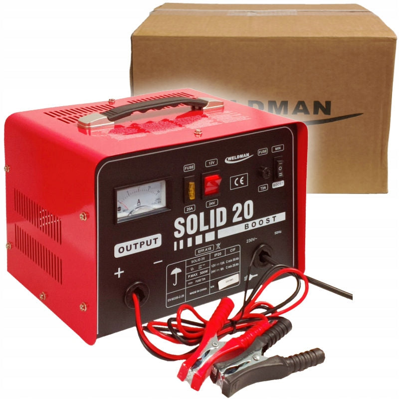 WELDMAN SOLID 20 CAR RECTIFIER 12/24V – BATTERY CHARGER