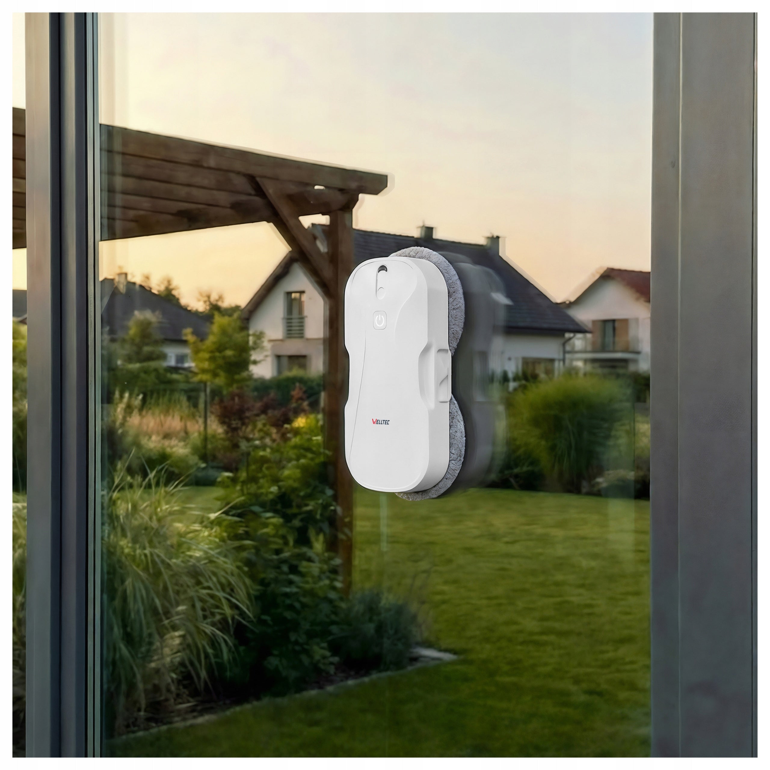 WELLTEC RX11 PRO - WINDOW CLEANING ROBOT | 4000Pa | WiFi | REMOTE CONTROL + ACCESSORIES Manufacturer code RX11 Pro White