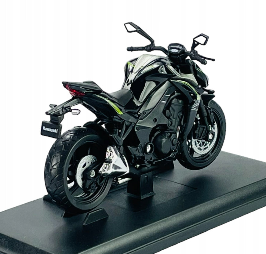 WELLY 2017 KAWASAKI Z1000 R EDITION 1:18 MOTORCYCLE NEW MODEL STAND Brand Welly