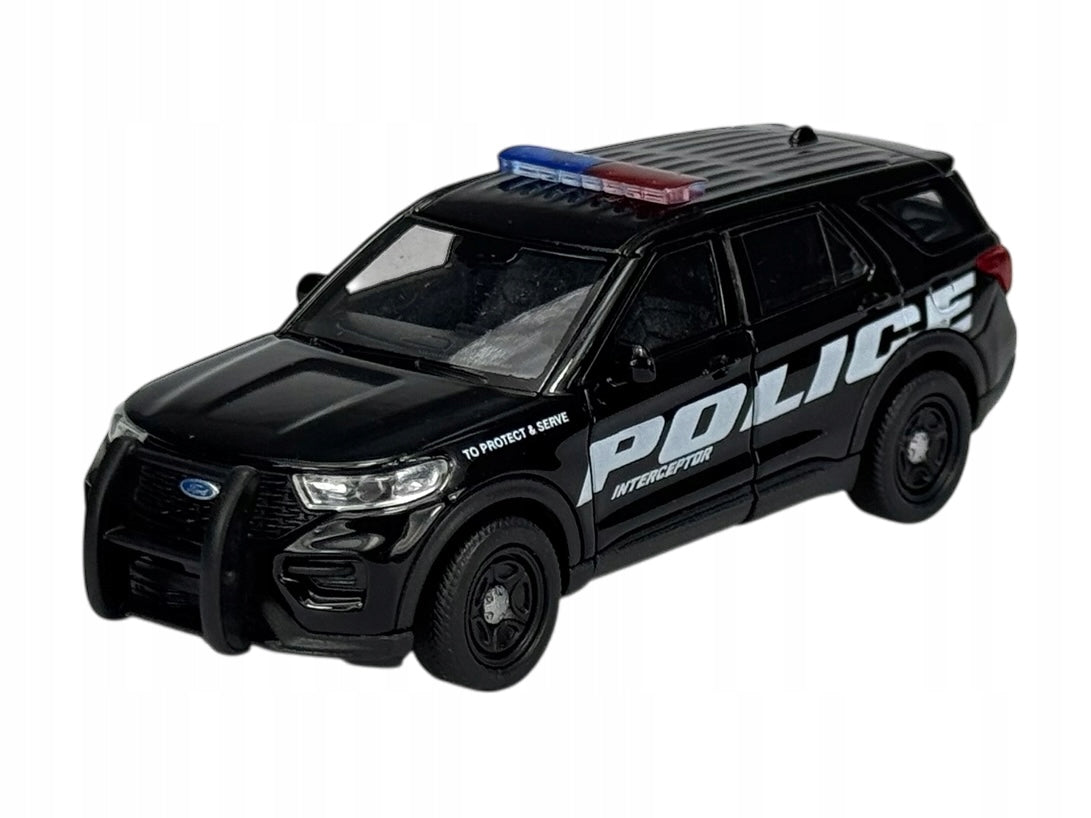 WELLY 2023 FORD EXPLORER POLICE 1:34 NEW METAL MODEL 43837 Brand Welly