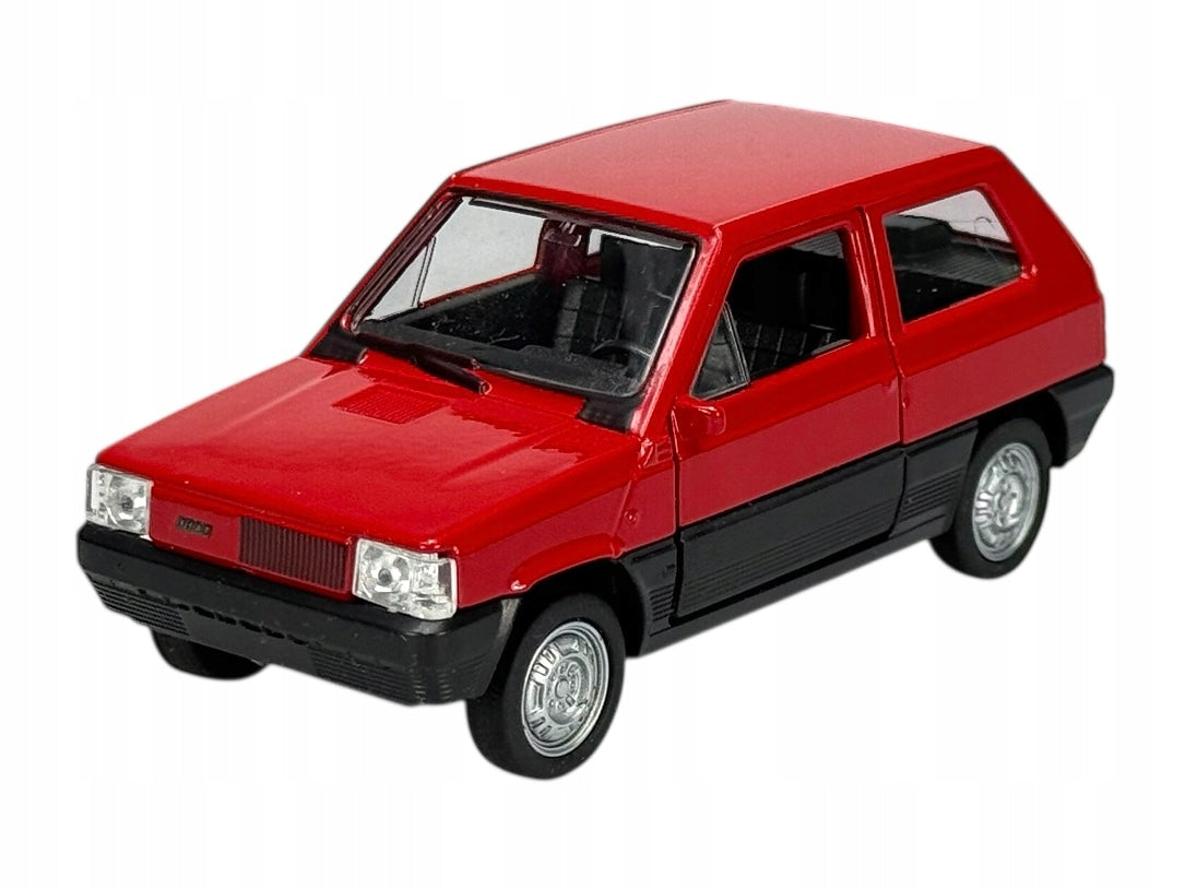 WELLY FIAT PANDA RED 1:34 METAL MODEL