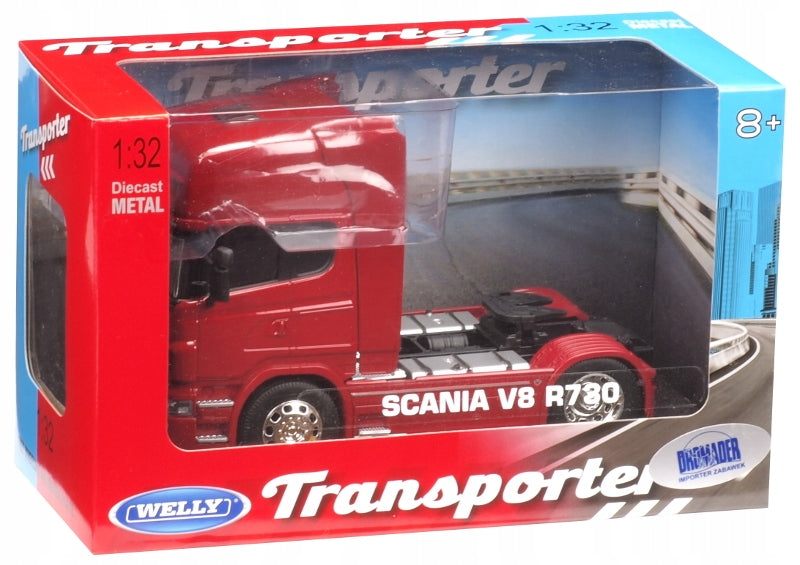 WELLY METAL TRUCK SCANIA V8 R730 TIR TRACTOR UNIT two-axle