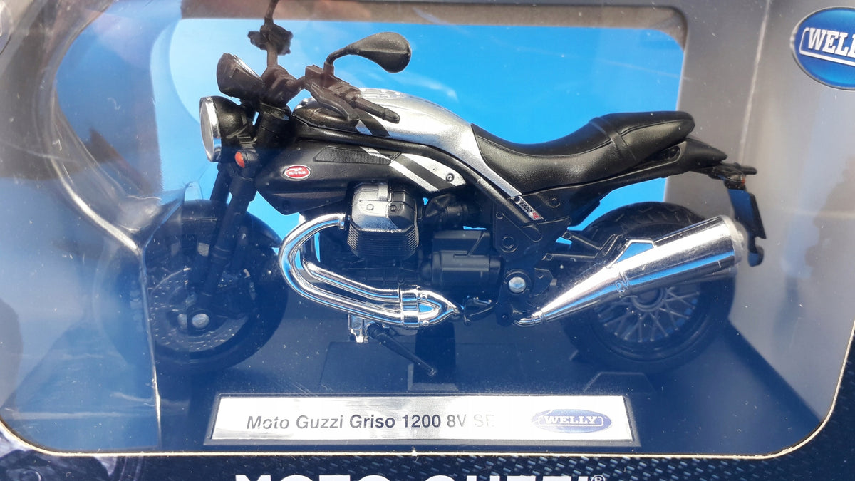 WELLY Moto Guzzi Griso 1200 8V SE Motorcycle Metal Model WELLY 1:18 Manufacturer code 29248548