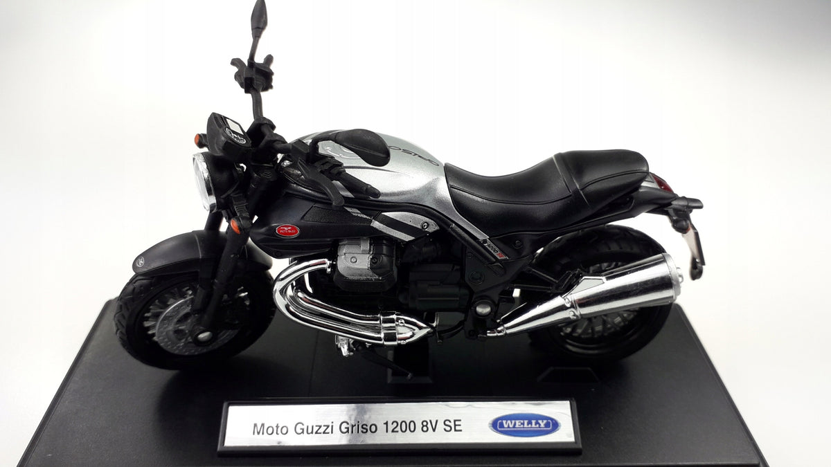 WELLY Moto Guzzi Griso 1200 8V SE Motorcycle Metal Model WELLY 1:18
