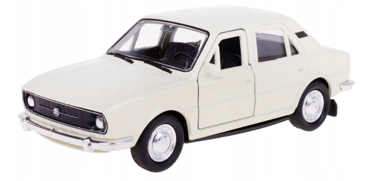 WELLY SKODA 105L BEIGE 1:34 METAL MODEL