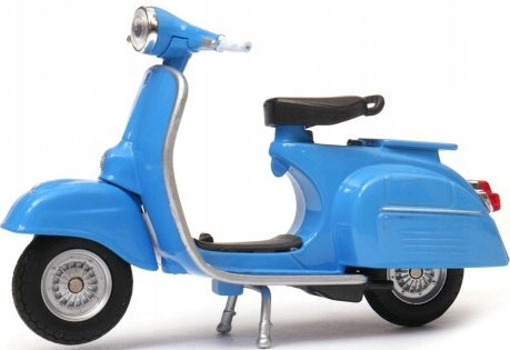 WELLY Scooter Vespa 150 cc Blue Metal Model Piaggio Bike WELLY 1:18