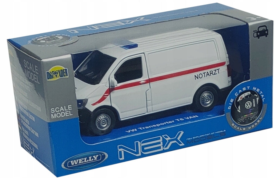 WELLY VW TRANSPORTER T6 VAN AUTO AMBULANCE Vehicle type ambulance