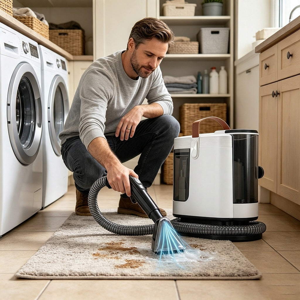 WET AND DRY VACUUM CLEANER SUCTION POWER 15 KPA REMOVABLE TANKS Packaging status original