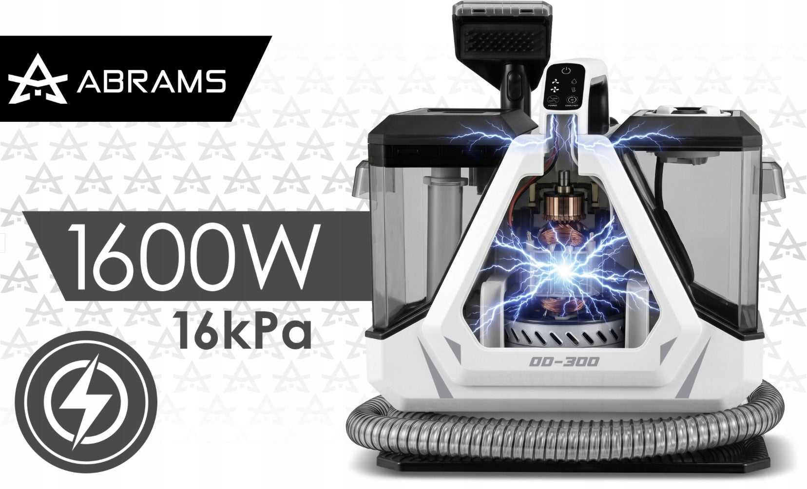 WET CARPET UPHOLSTERY WASHING VACUUM CLEANER DRY SPRAY CHEMICAL 1600W Manufacturer code ODKURZACZ PIORĄCY DO TAPICERKI DYWANU 1600W