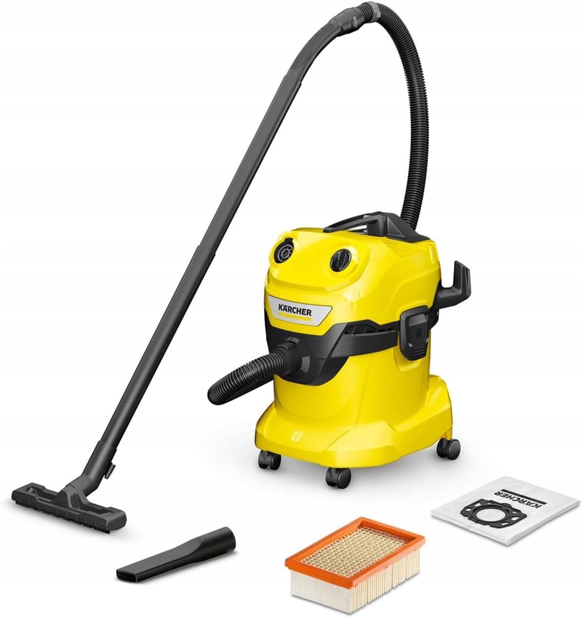 WET/DRY VACUUM CLEANER 20L 1000W CORRUGATED BLOW FILTER