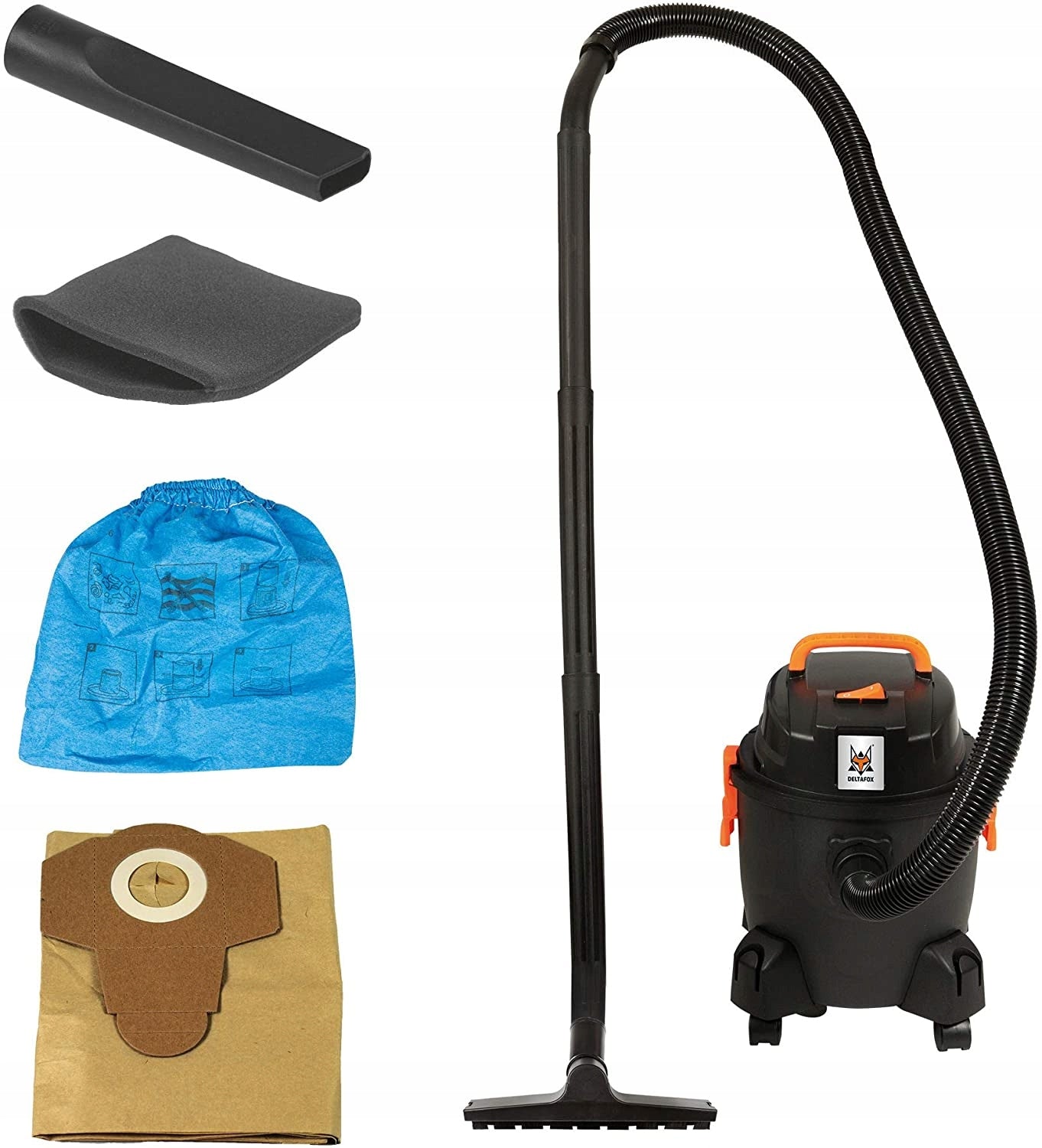 WET DRY Vacuum Cleaner 1250 Watt 15L BLOWING